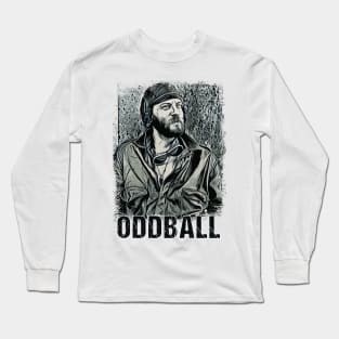 Oddball Vintage Portrait Long Sleeve T-Shirt